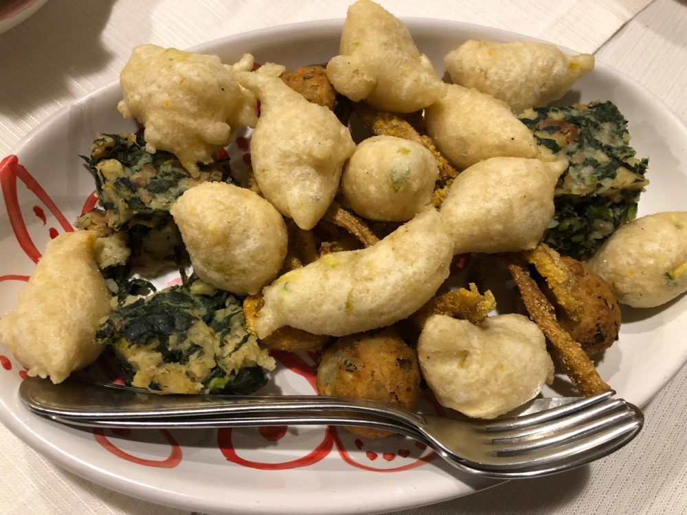 Trattoria O’Romano - il fritto di benvenuto