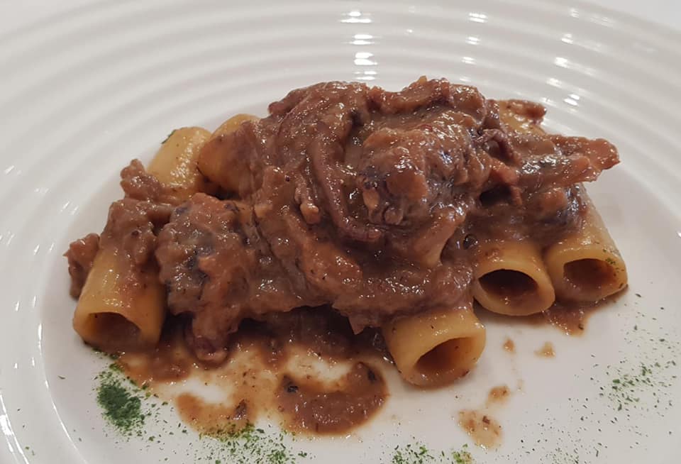 Mamma Elena, candele alla genovese di polpo