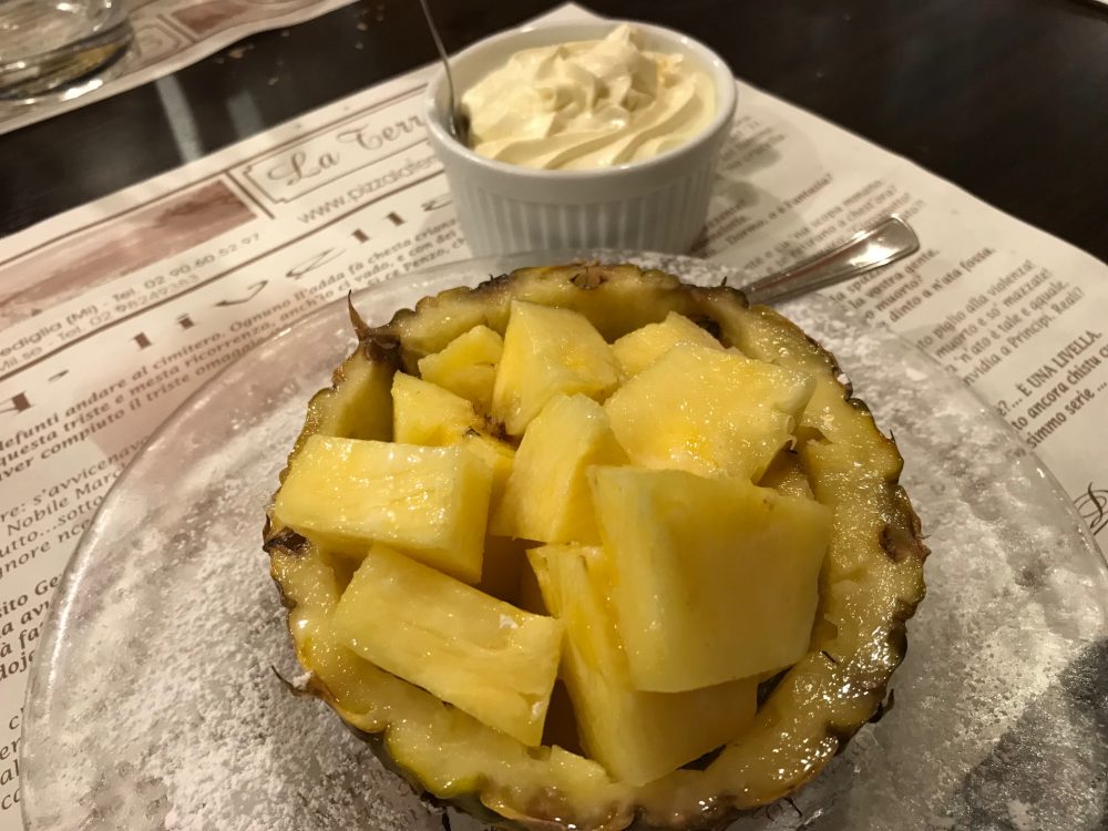 La Terrazza, Ananas