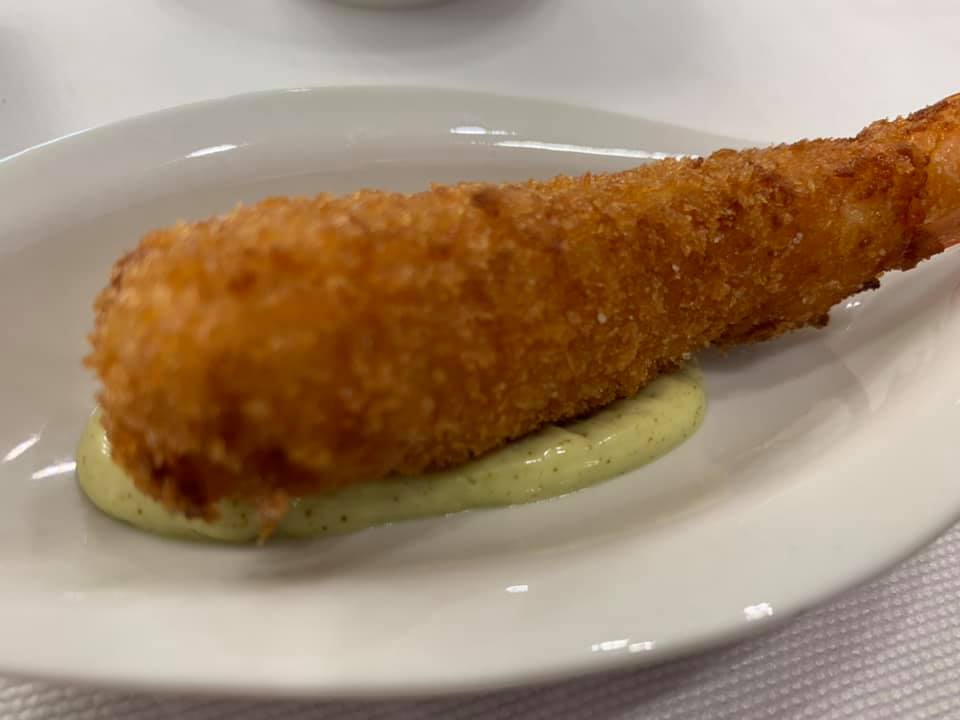 Mamma Elena, tempura di gambero