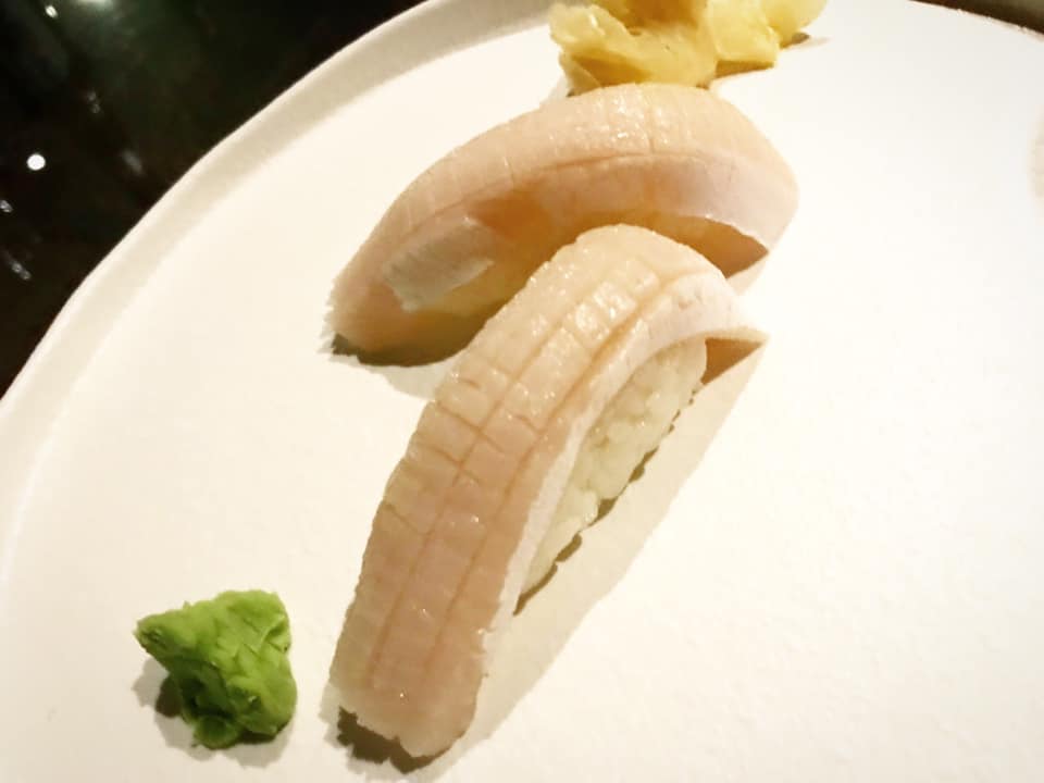 KKBB, Nigiri di Ventresca di Ricciola