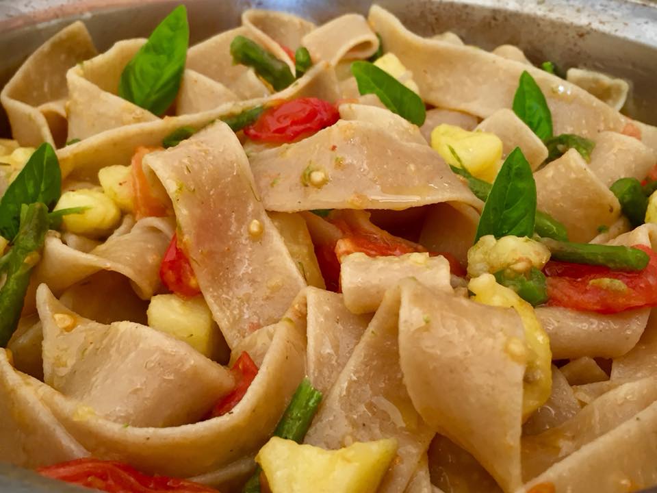 Pappardelle integrali all'ortolana