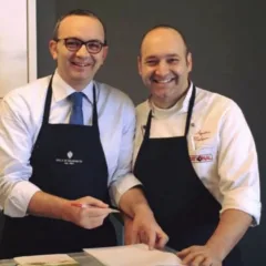 Ristorante Costanzo - Chef Agostino Malapena e il metre Massimo Turco