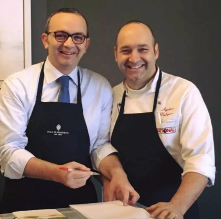 Ristorante Costanzo - Chef Agostino Malapena e il metre Massimo Turco