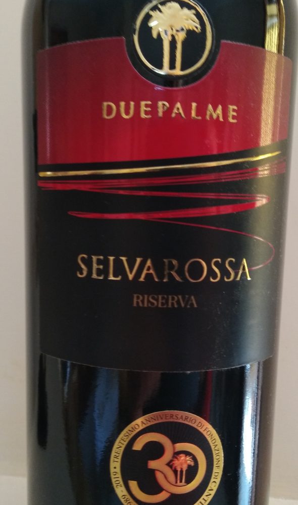 Selvarossa Riserva Due Palme Dop 2015