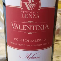 Valentinia Rosso Aglianico Colli di Salerno Igt 2013 Lenza