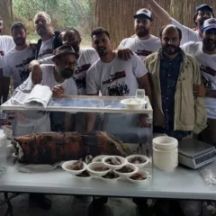 Una parte della Brigata agricola