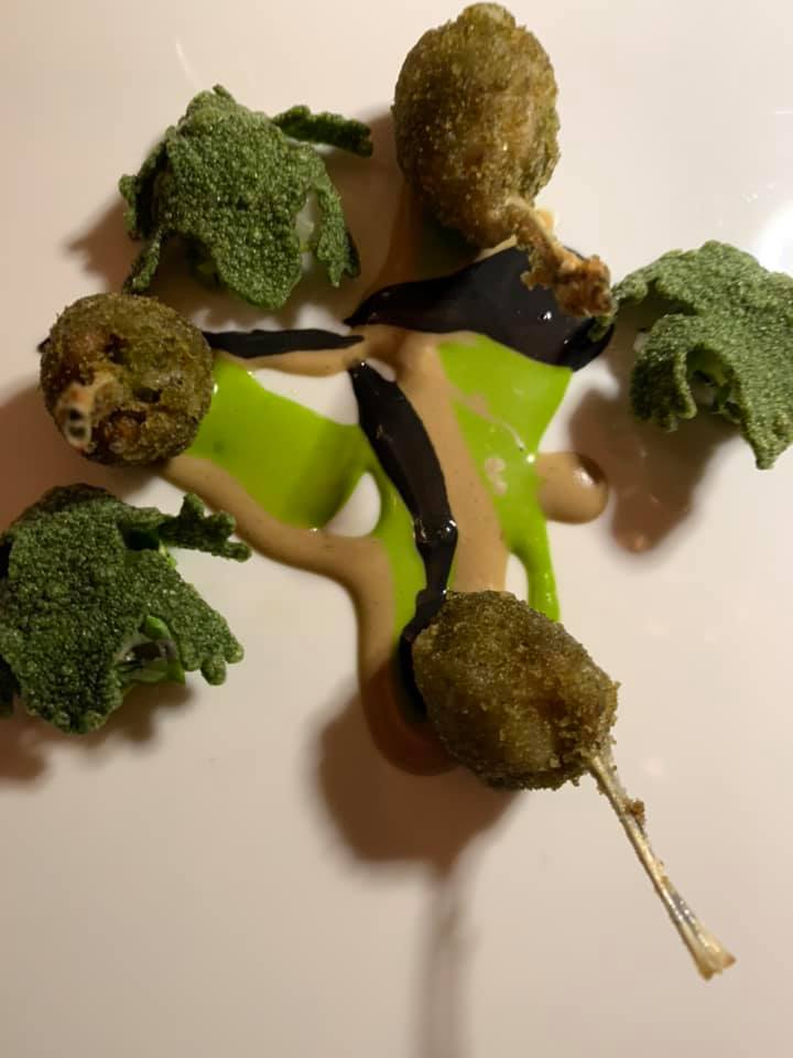 Massimo Bottura, frogs & Chips. Rane e lumache