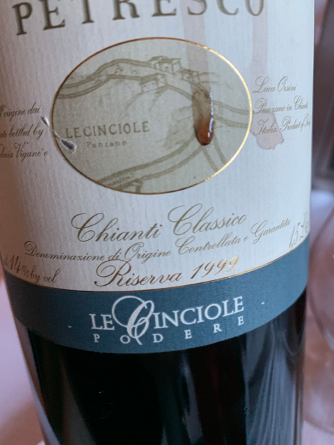 Le Cinciole Chianti Classico Riserva Petresco 2009