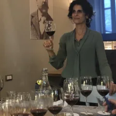 L’enologa dell’azienda, Cecilia Leoneschi