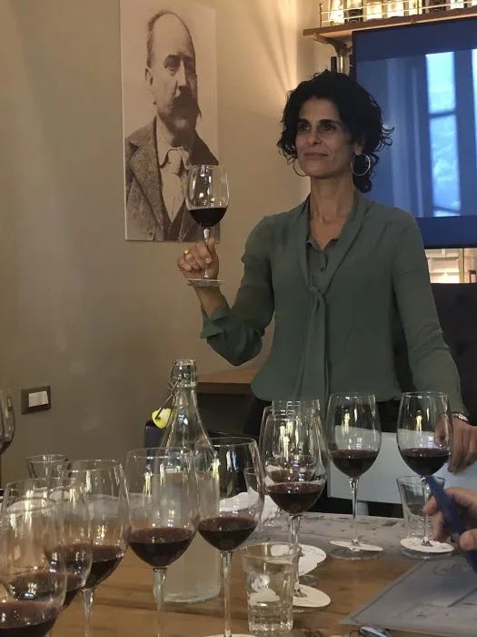 L’enologa dell’azienda, Cecilia Leoneschi