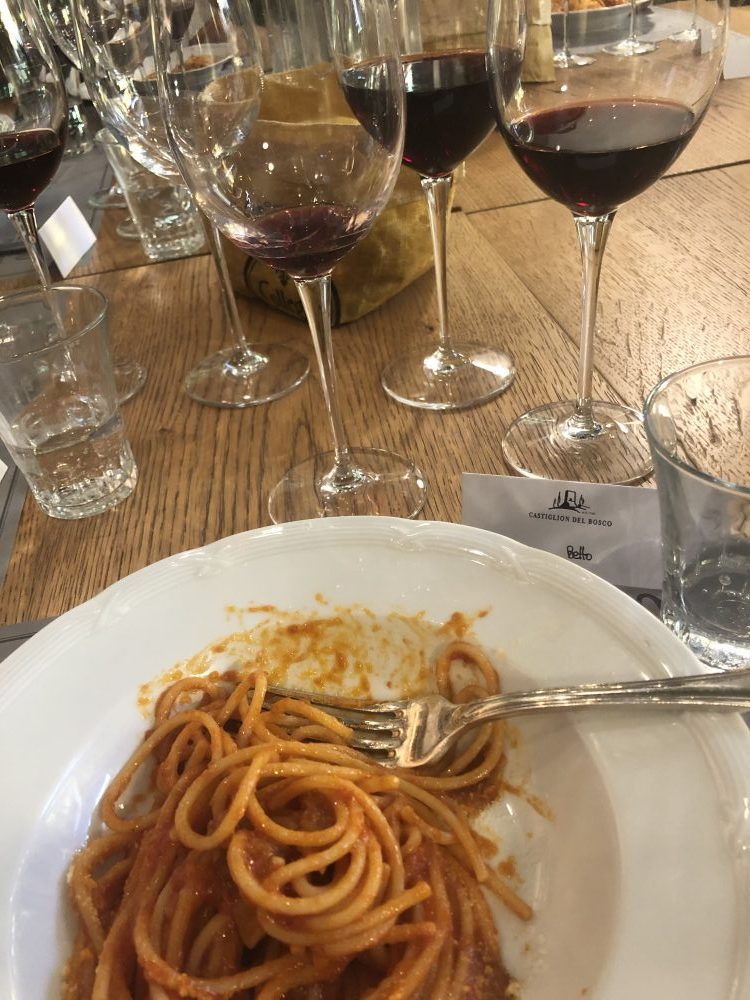 Abbinamento del Brunello con l’Amatriciana