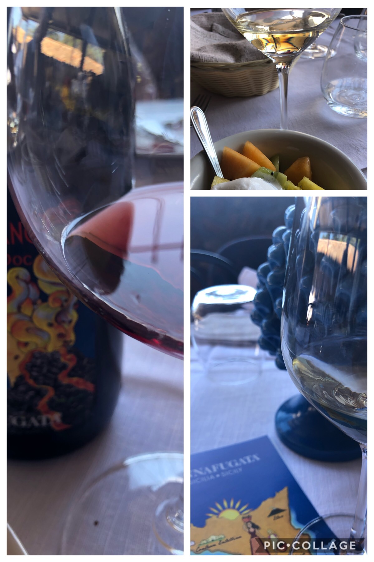 I colori trasparenti e vivaci dei vini dell’Etna di Donnafugata