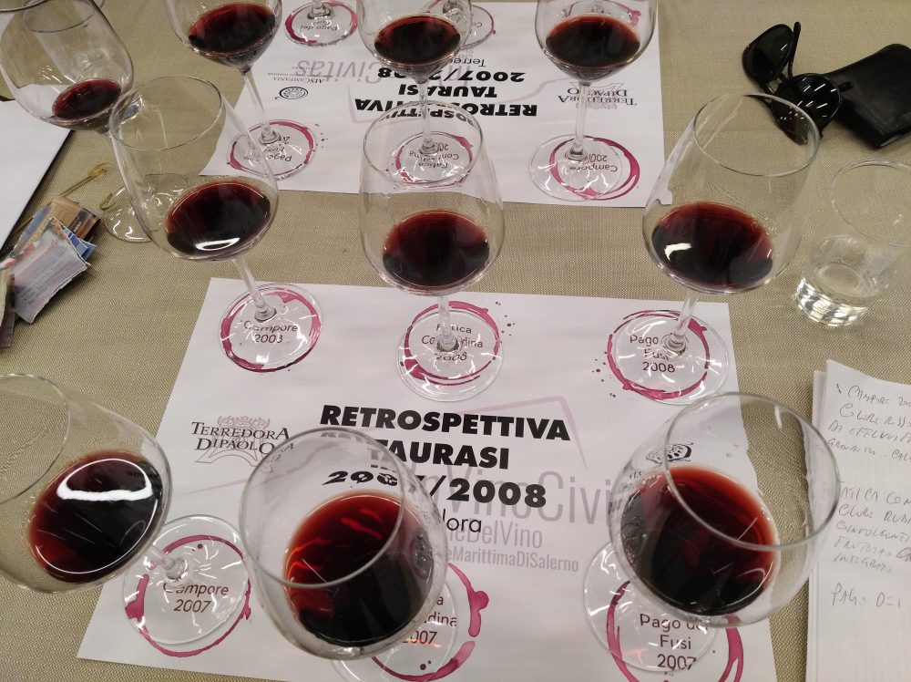 In Vino Civitas Degustazione di Taurasi di Terredora