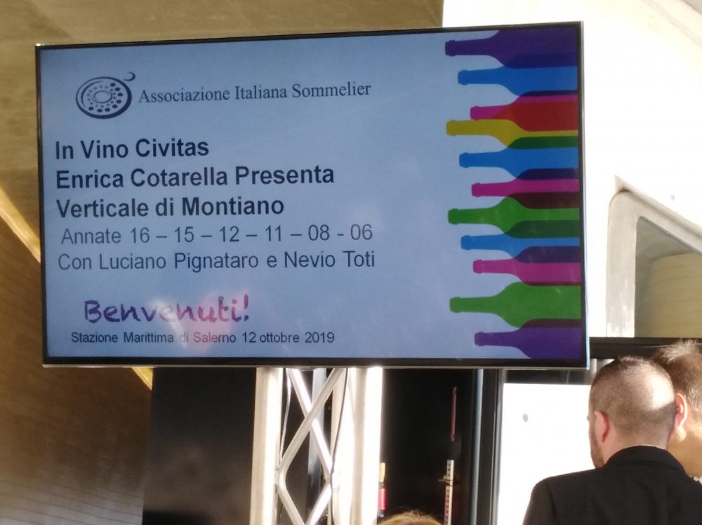 In Vino Civitas Presentazione della verticale di Montiano