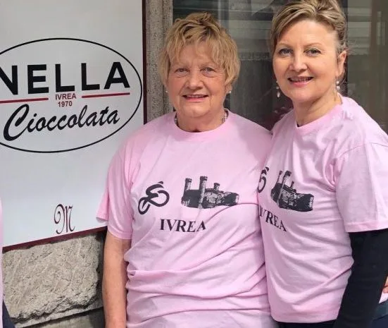 Nella Enrico e la figlia Manuela Malvasio