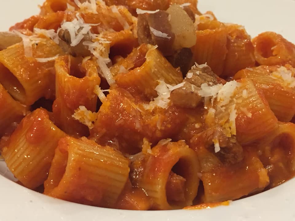 Trattoria L'Avvolgibile, l'amatriciana