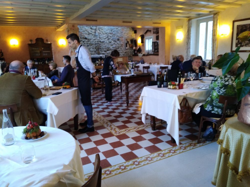 Trattoria Visconti Sala interna