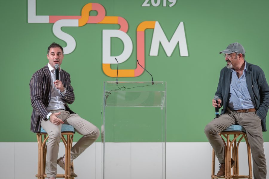 Ernesto Iaccarino e Pino Aprile a LSDM 2019