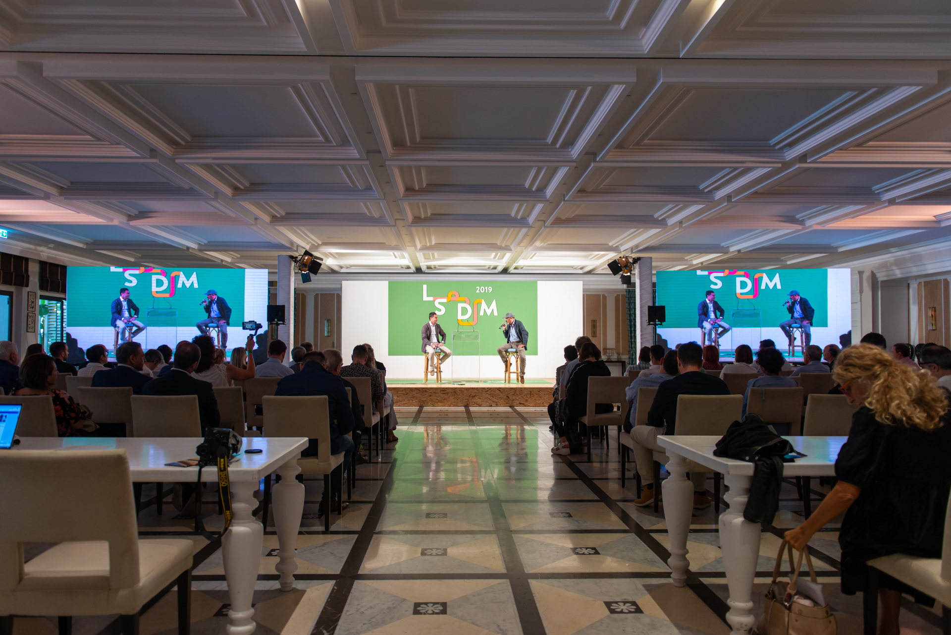 Ernesto Iaccarino e Pino Aprile a LSDM 2019