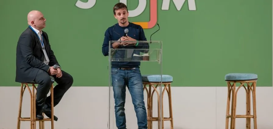 Gianluca Gorini a LSDM 2019 con Albert Sapere