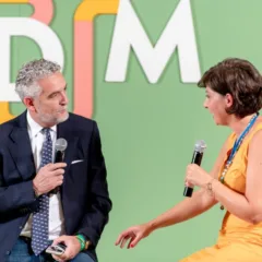 Mario Gamba a LSDM 2019 con Barbara Guerra