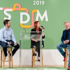 Riccardo Orfino, Eleonora Cozzella, Peppe Guida sul palco di LSDM 2019