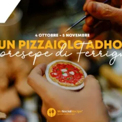 Un pizzaiolo adhoc nel presepe di Ferrigno