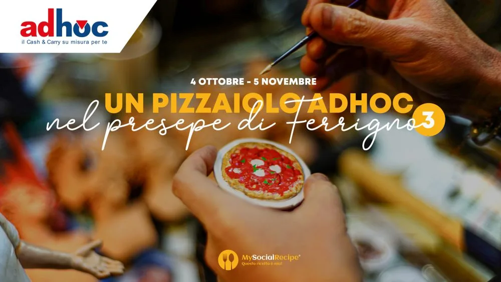 Un pizzaiolo adhoc nel presepe di Ferrigno