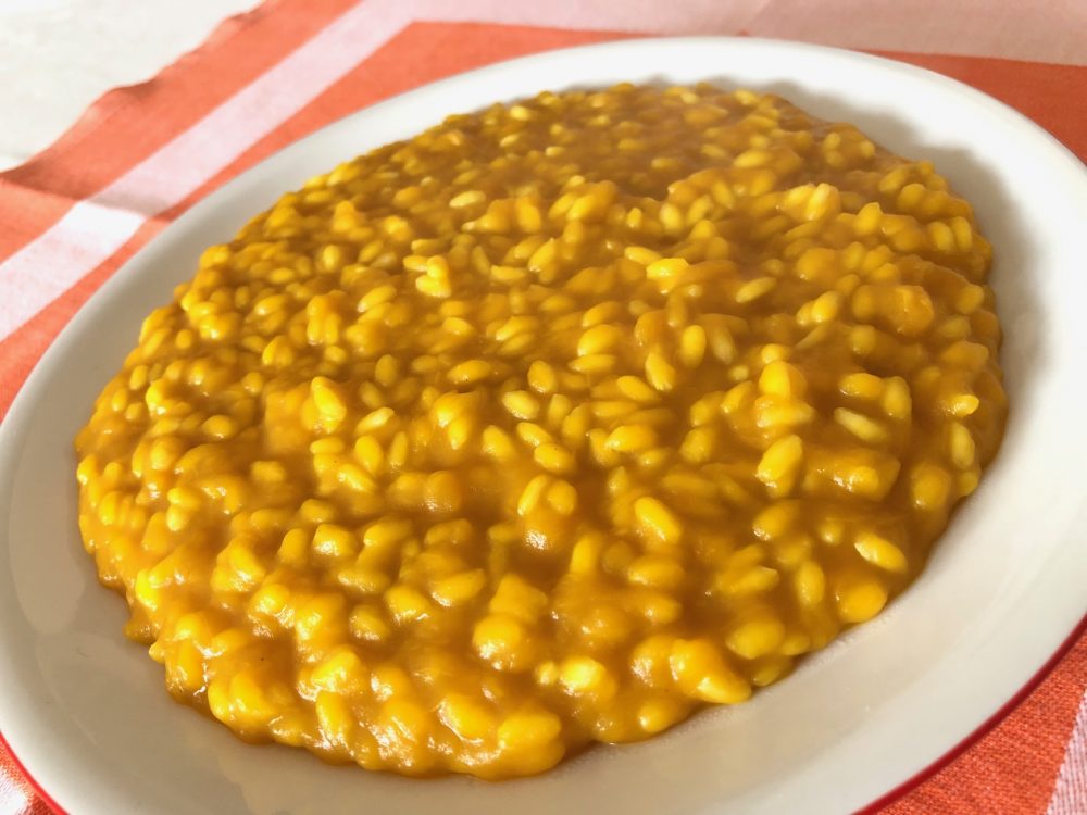 Il mio risotto alla zucca
