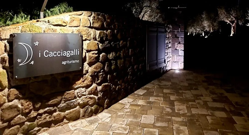 I Cacciagalli – ingresso all'esterno