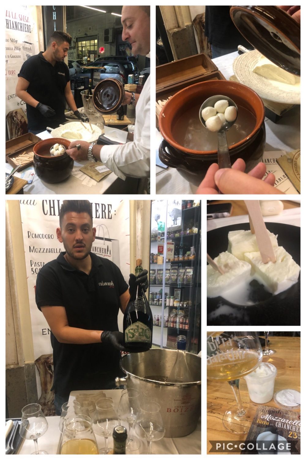 Mozzarella di Bufala Campana DOP e alla spesa sana e buona del Chianchiere