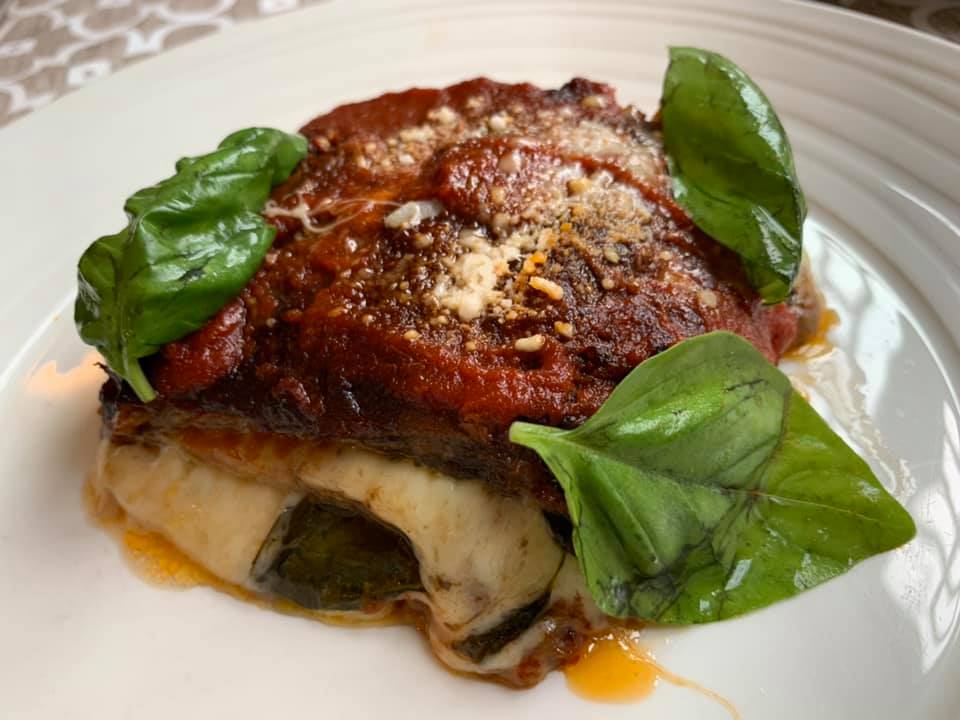 Ristorante al 53, la parmigiana di melanzane
