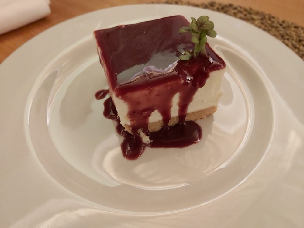 I Cacciagalli – cheesecake al melograno