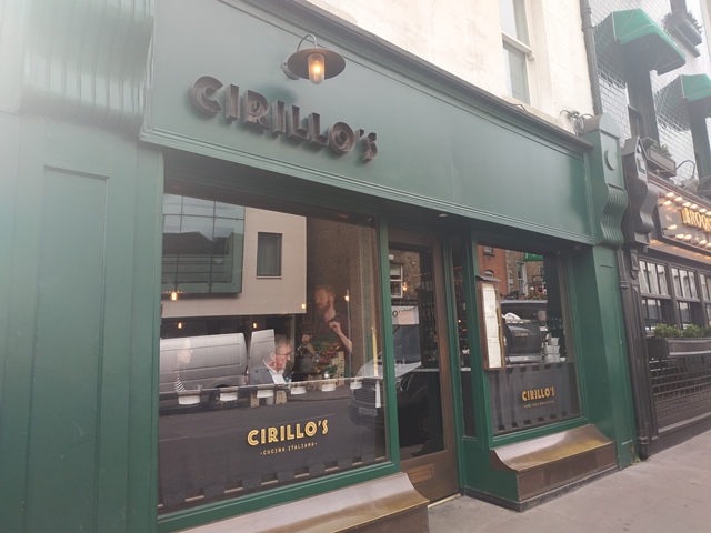Cirillo’s - l'entrata