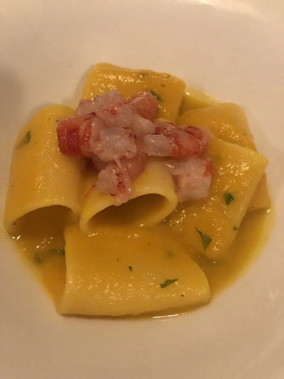 Don Giulio e Masaniello - pacchero zucca e gamberi