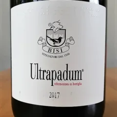 Az.Agr. Bisi – Igt Provincia di Pavia Rosso Frizzante Ultrapadum 2017