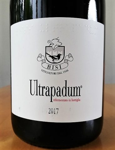 Az.Agr. Bisi – Igt Provincia di Pavia Rosso Frizzante Ultrapadum 2017