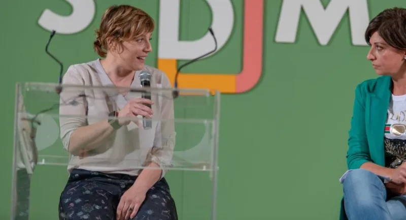 Antonia Klugmann a LSDM 2019 con Barbara Guerra