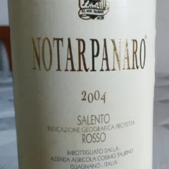 Notarpanaro Salento Rosso Igp 2004 Taurino