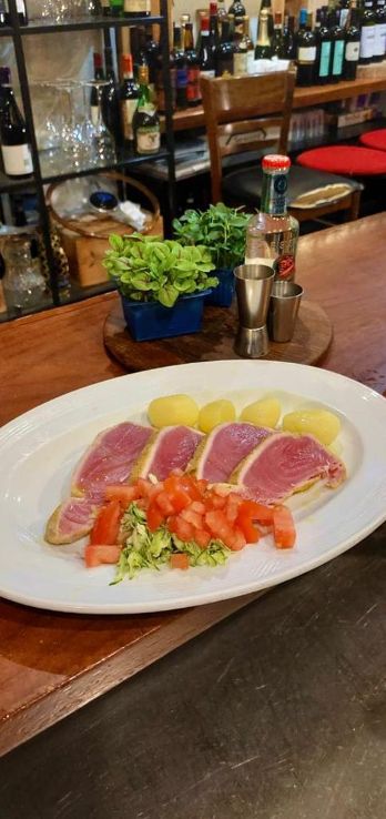 Osteria Il Mercantòo'Tagliata di tonno rosso
