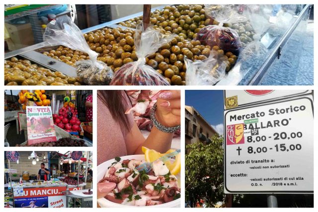 Palermo - lo storico mercato di Ballaro' - Street Food