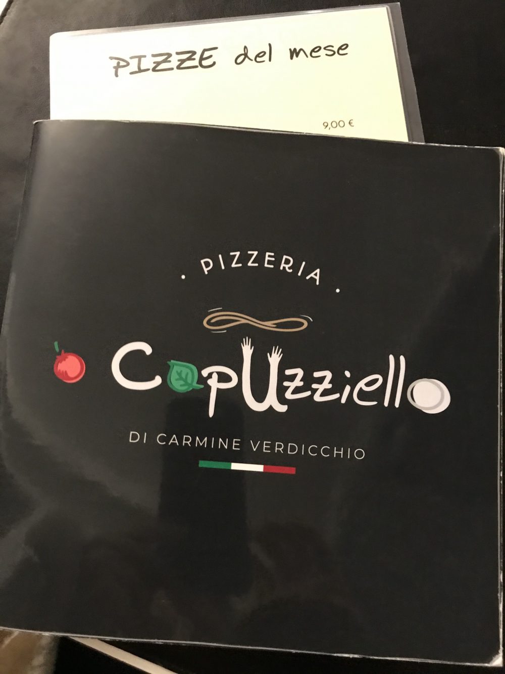 Pizzeria O’ Capuzziello - menu'