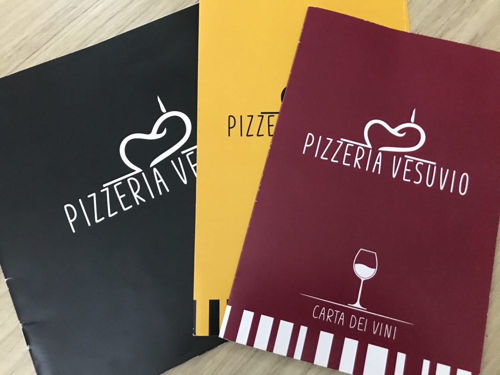 Pizzeria Vesuvio - menu', lista birre, carta dei vini