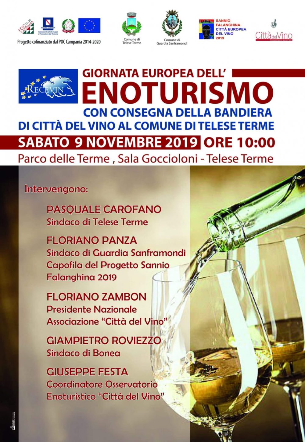 Programma - Sannio Falanghina, giornata dell’Enoturismo nella Capitale Europea del vino 2019