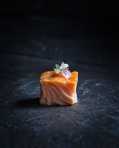 Salmone affumicato a caldo del Burren Smokehouse