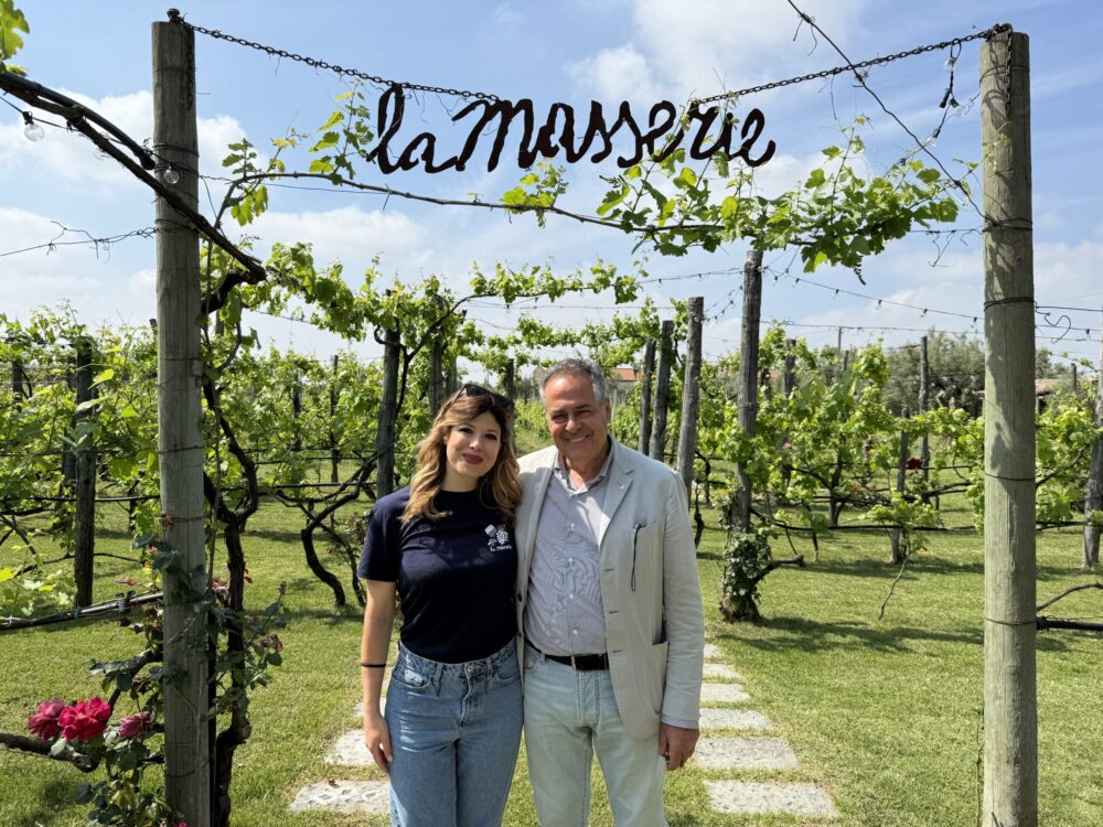 Sara e Giuseppe Carusone - Azienda vitivinicola La Masserie