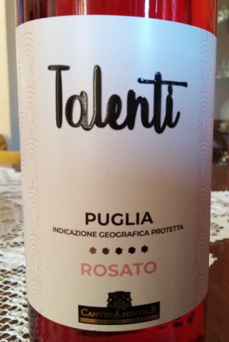 Talenti Rosato Puglia Igp 2017 Cantina Gentile