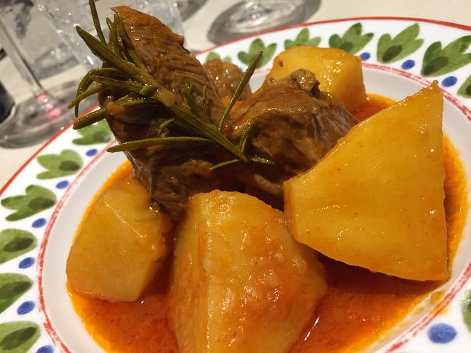 Trattoria Bertozzi, lo spezzatino