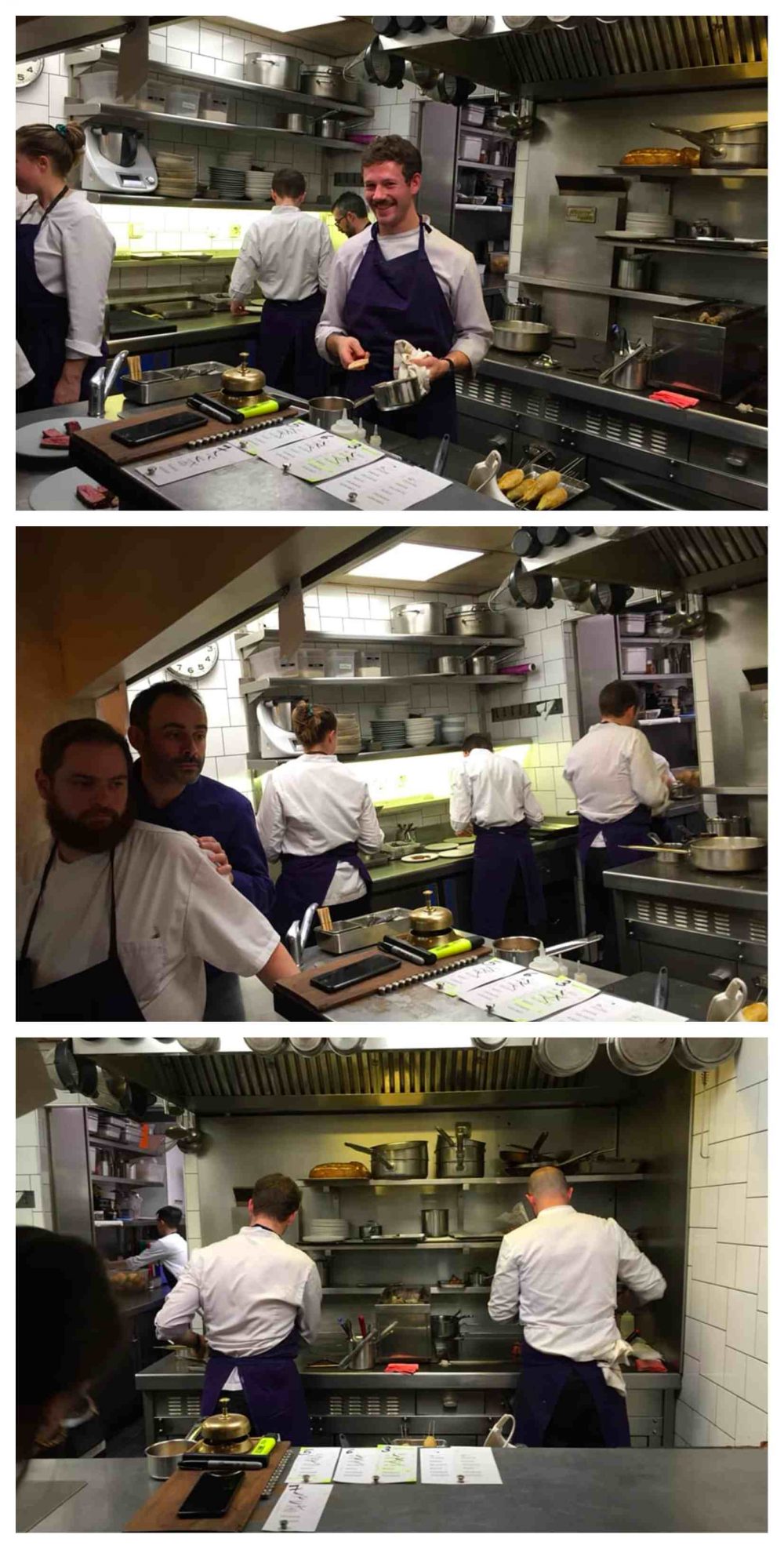 2 Septime a Parigi, la squadra al lavoro